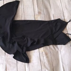 Long dress with slit cut down leg!